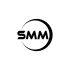 A minimalist black-and-white logo with the bold letters "SMM" inside an incomplete circle, representing a digital marketing strategist in Kannur.